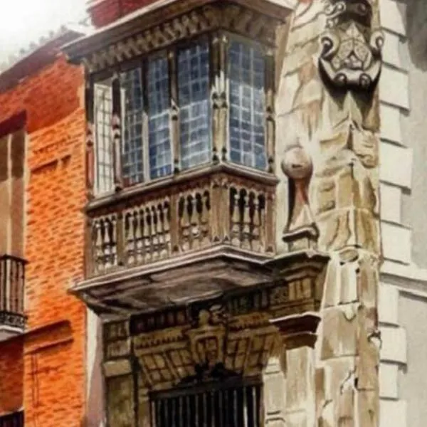 Casa palacio El Conde de la Cańada，位于雷阿尔城的酒店