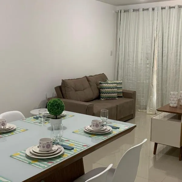 Apartamento novo 3/4, bem aconchegante na farolândia, todos os quartos com ar condicionado，位于阿拉卡茹的酒店