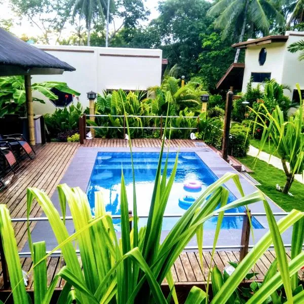 Siargao Sunset Bay Beach Villas，位于卢纳将军城的酒店