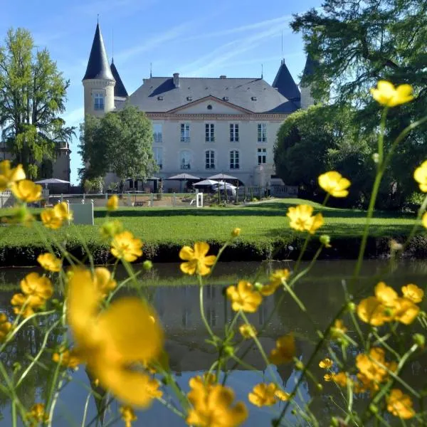 Logis Hotels - Château Saint Marcel，位于Saint-Caprais-de-Lerm的酒店