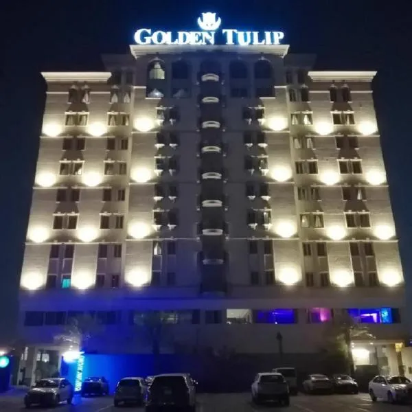 胡拜尔金色郁金香酒店，位于Ath Thuqbah的酒店