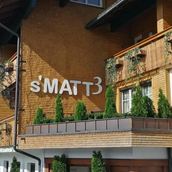 S'Matt 3，位于Vorderreuthe的酒店