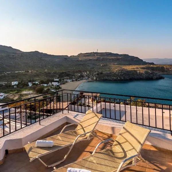 Villa Lindos Muse，位于林都斯的酒店
