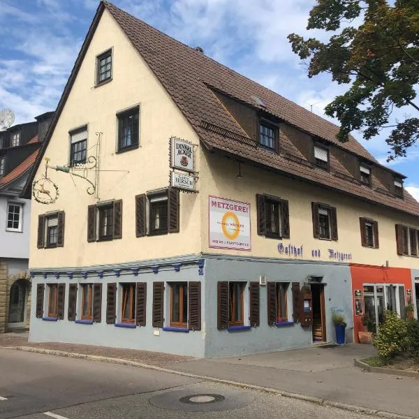 Gasthof zum Hirsch，位于Ensingen的酒店