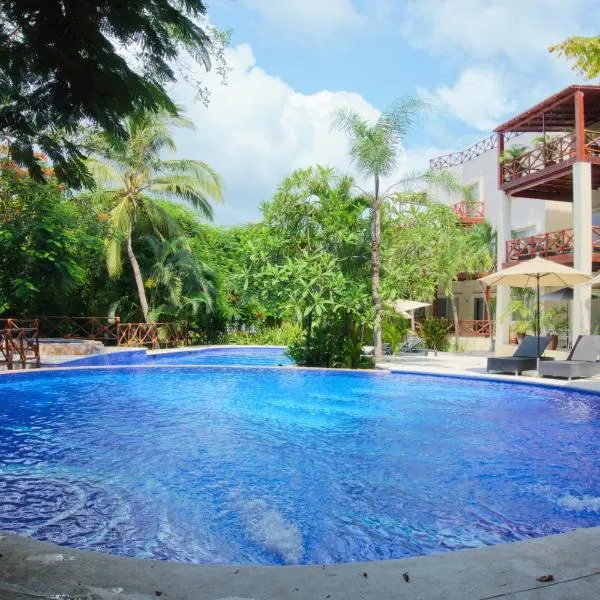 Hermoso Apartamento con Piscina/RoofGarden/Ac/ en Sayulita.，位于萨尤利塔的酒店