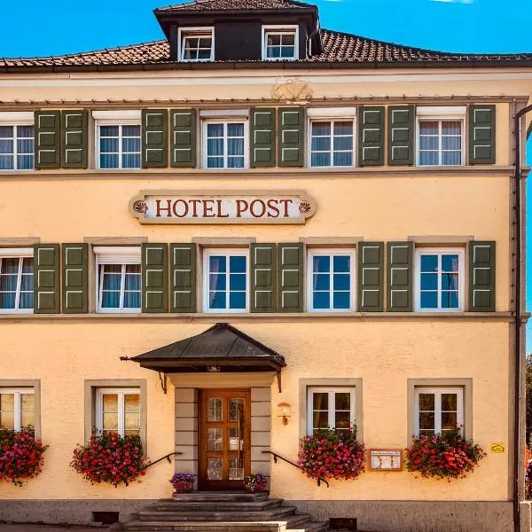 Hotel Post Leutkirch，位于阿尔戈伊地区洛伊特基希的酒店