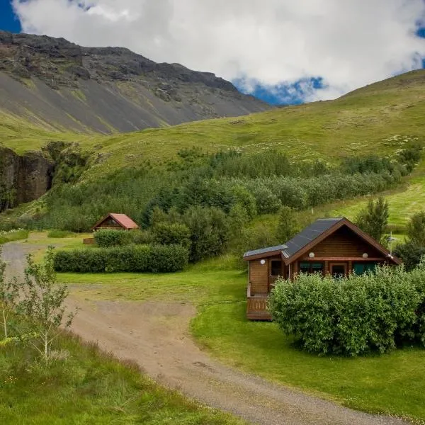 阿索夫斯卡利小屋，位于Varmahlíð的酒店