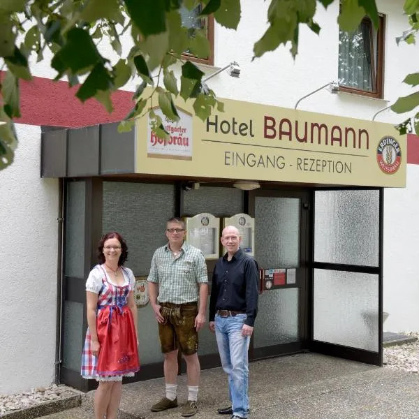 Hotel - Restaurant Baumann，位于内卡河畔马尔巴赫的酒店