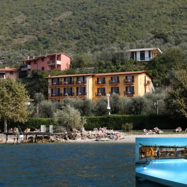 雷贝酒店，位于Spiazzi Di Caprino的酒店