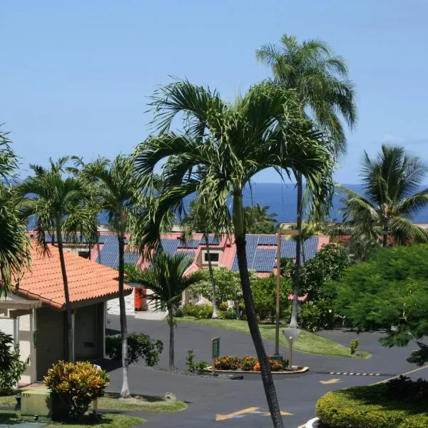 Spacious 1 BR/1 BA Keauhou Gardens condo at Kona Coast Resort，位于库克船长的酒店