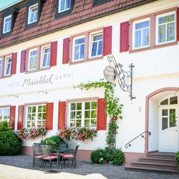 Hotel Mainblick Garni，位于Hafenlohr的酒店