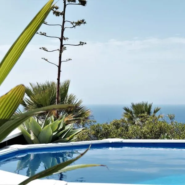 ZenRepublic, your private villa with outdoor jacuzzi & pool with stunning ocean views，位于Valle de Guerra的酒店