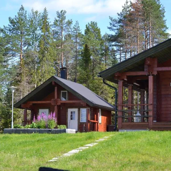 Kenttäniemi Cottages，位于Raanujärvi的酒店