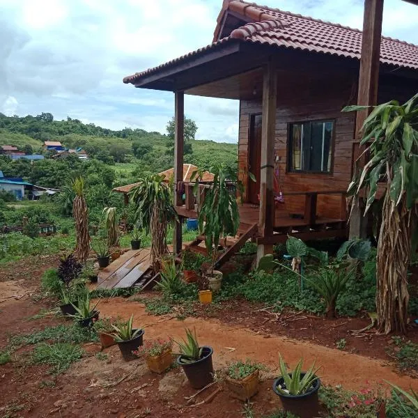 Happy bungalow & trekking，位于Phumĭ Kalai Kala的酒店