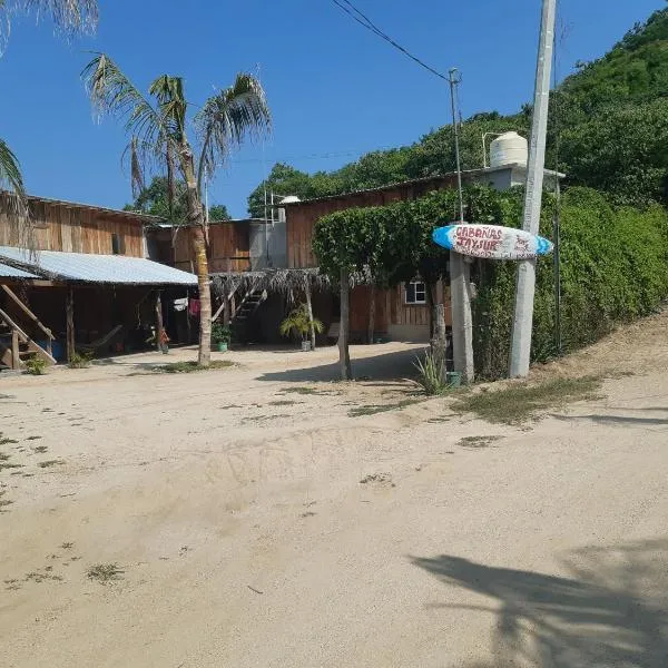 Cabañas jaysur，位于Barra de la Cruz的酒店