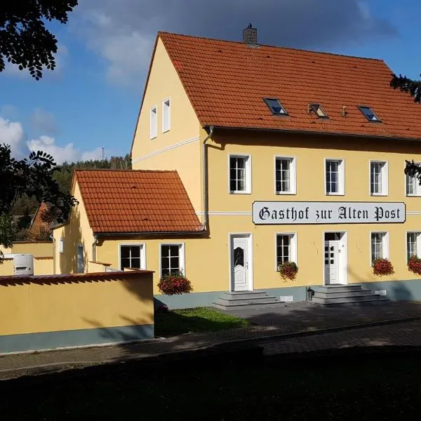 Gasthof zur Alten Post，位于Erdeborn的酒店