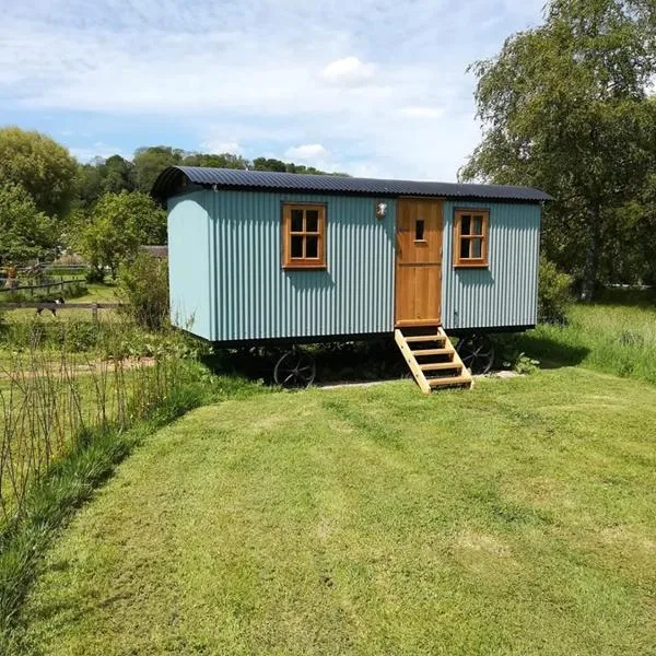 Gaggle of Geese Pub - Shepherd Huts & Bell Tents，位于约维尔的酒店