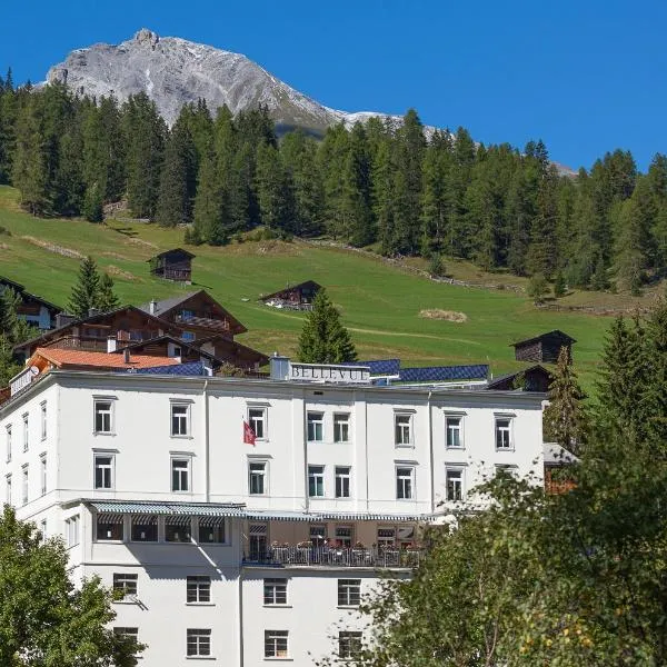 Boutique-Hotel Garni Bellevue Davos Wiesen，位于阿罗萨的酒店