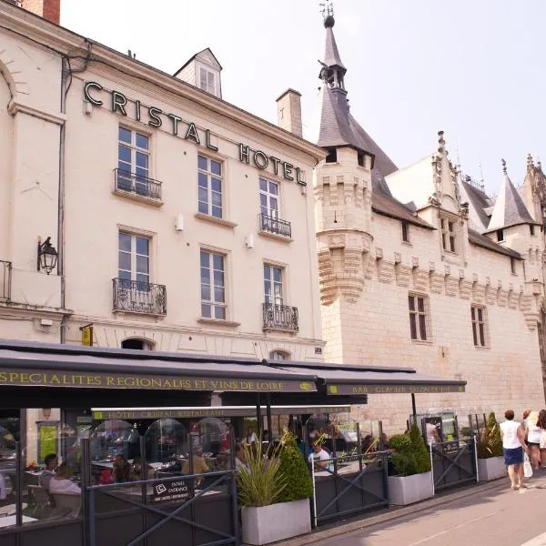 水晶餐厅酒店，位于Les Ulmes的酒店