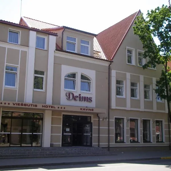 戴姆斯酒店，位于Žemaičių Naumiestis的酒店