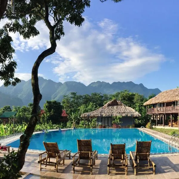 Mai Chau Sky Resort，位于Mai Hạ的酒店