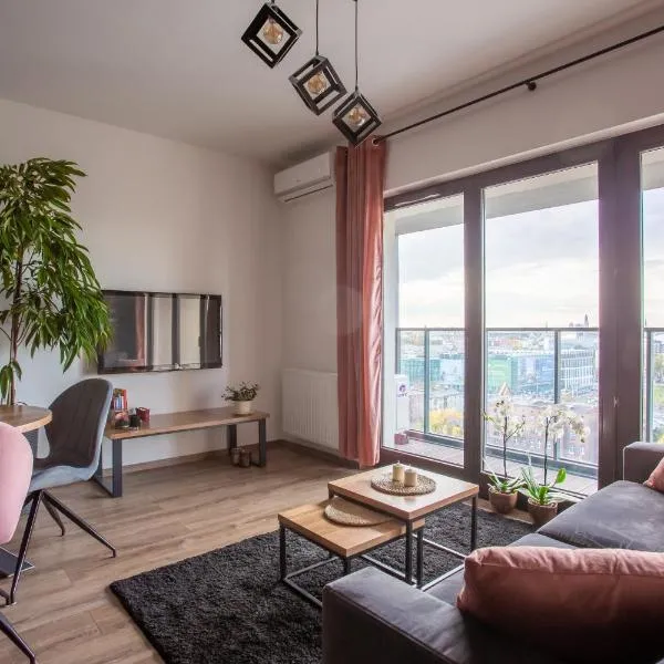 Glamour Apartment City View，位于弗罗茨瓦夫的酒店