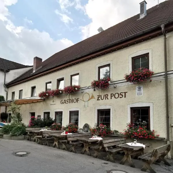 波斯特旅馆，位于上巴伐利亚魏尔海姆的酒店