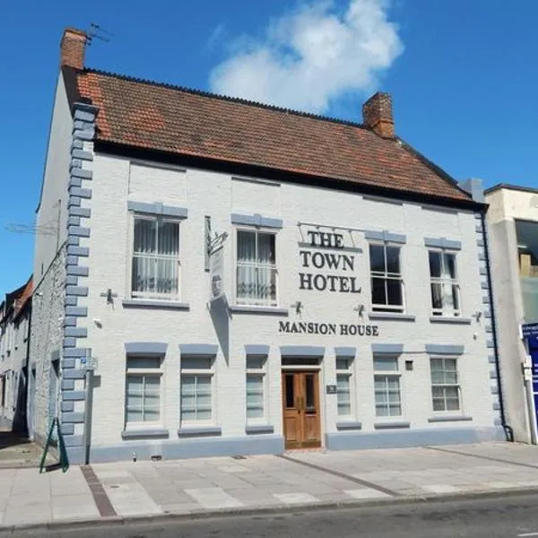 The Town Hotel，位于Burrowbridge的酒店