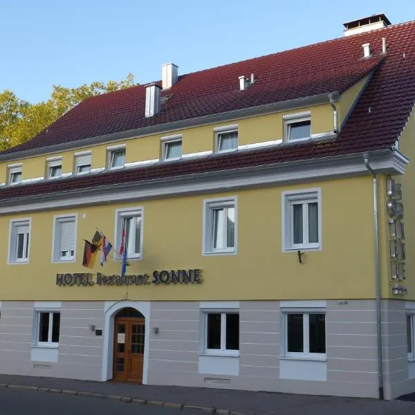 Hotel Sonne，位于Baienfurt的酒店