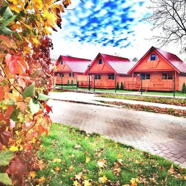 Dadaj Summer Camp - całoroczne domki Rukławki，位于Nowe Marcinkowo的酒店
