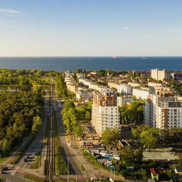 Symphony Baltica Towers Apartamenty，位于格但斯克的酒店