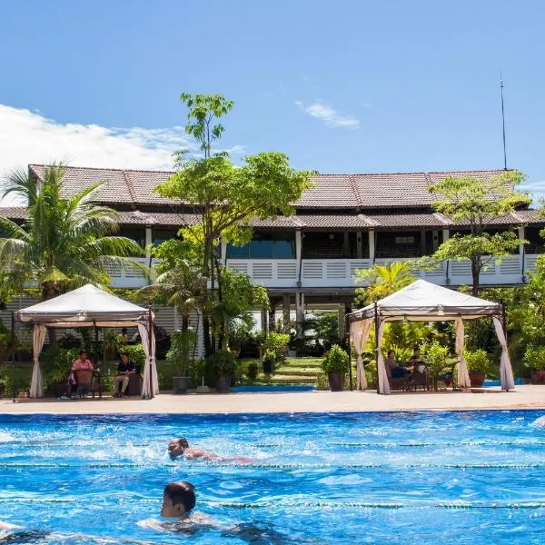 Cambodian Country Club，位于Ângk Snuŏl的酒店