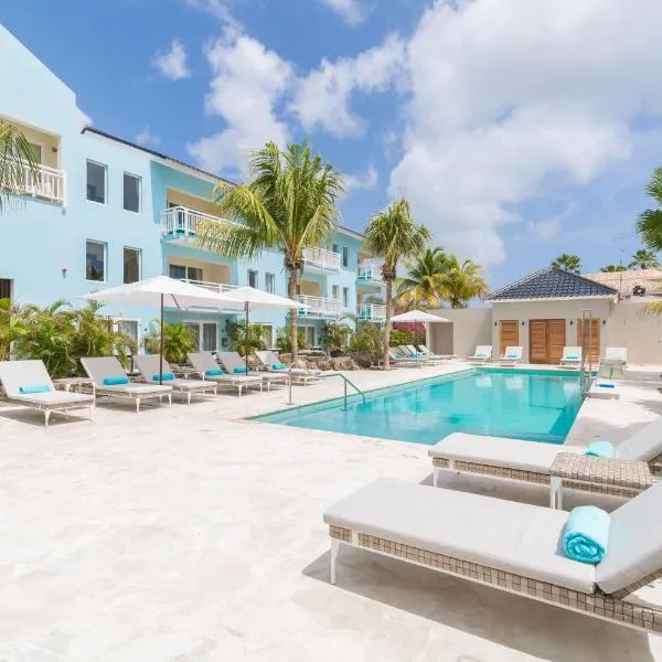 Dolphin Suites & Wellness Curacao，位于Santa Catharina的酒店