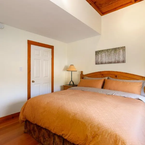 Mountainview 1 bedroom suite, king bed, walk to Village, WIFI, parking, ski & bike storage, lake & beach nearby, Joffre Lakes, golfing, horseback riding, biking, hiking, canoeing, jet boating, Nairn Falls, Beer Farmers & North Arm Farm，位于彭伯顿的酒店