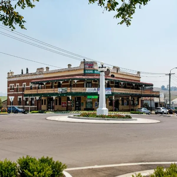 Bank Hotel Dungog，位于Vacy的酒店