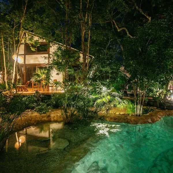 Nahouse Jungle Lodges，位于图卢姆的酒店