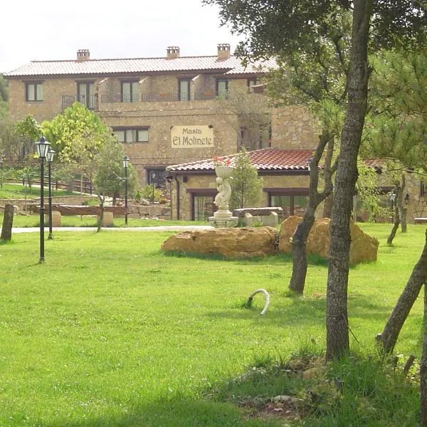 HOTEL MASIA EL MOLINETE，位于摩拉鲁比罗的酒店