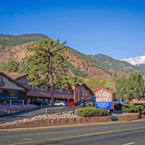 Villa Motel at Manitou Springs，位于Cascade-Chipita Park的酒店