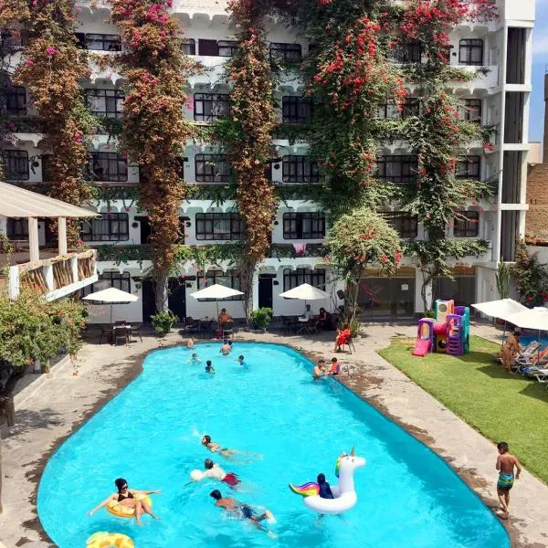 Hotel Sol de Ica，位于Hacienda Macacona的酒店