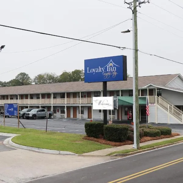 Loyalty Inn Hawkinsville，位于Hawkinsville的酒店