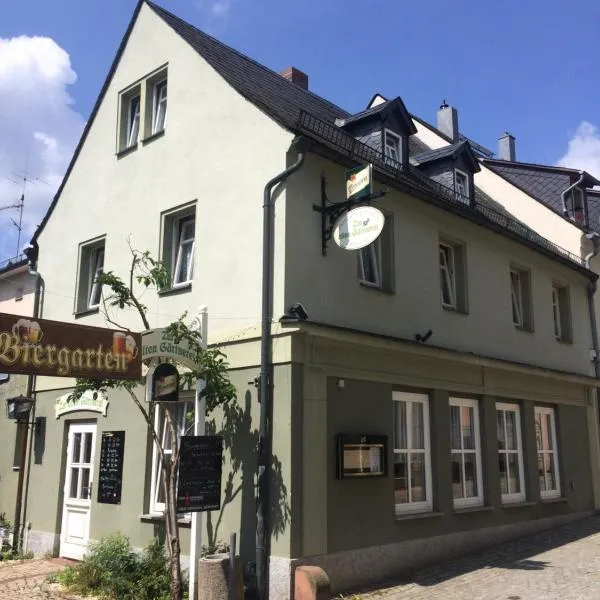 PENSION zur alten Gärtnerei，位于Reudnitz的酒店
