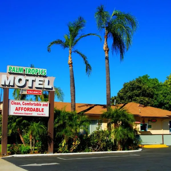 热带棕榈汽车旅馆，位于格伦多拉的酒店
