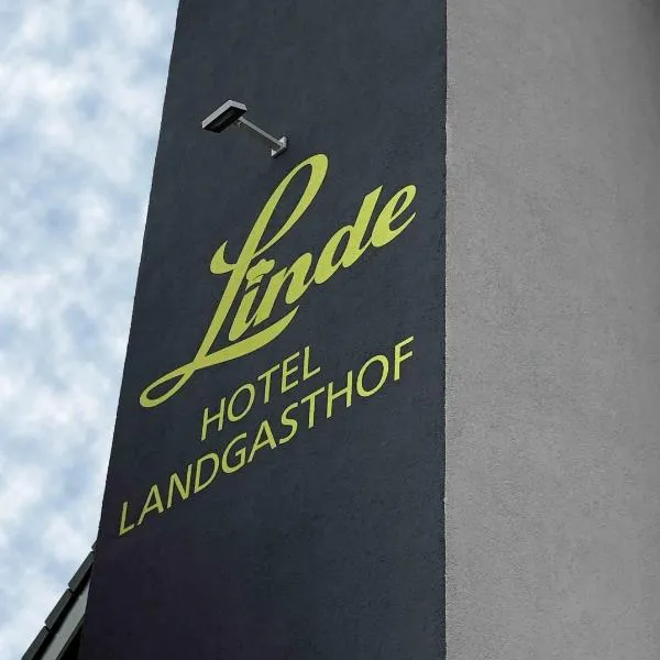 Hotel Landgasthof Linde，位于Bissingen an der Teck的酒店