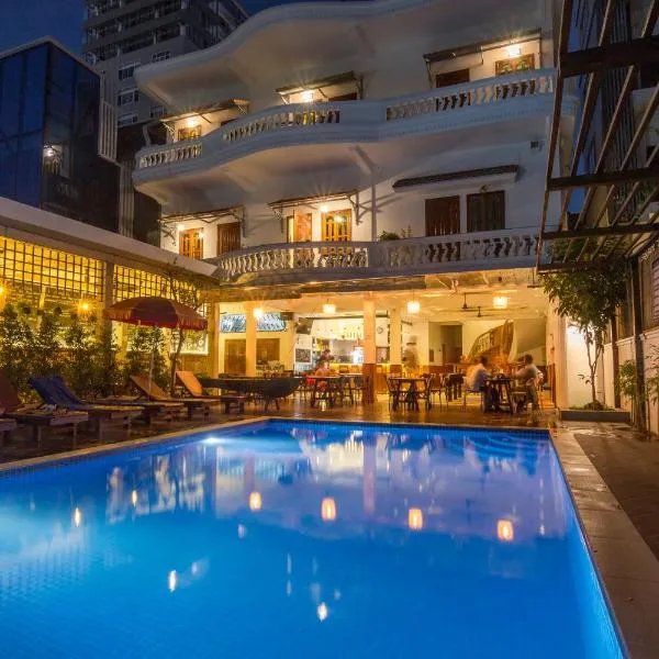 Poolside Villa，位于Ta Khmau的酒店