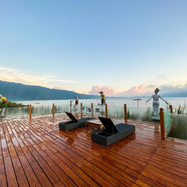 Pondanu Cabins By The Lake，位于Baturiti的酒店