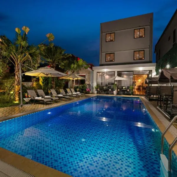 Tam Coc Holiday Hotel & Villa，位于Vũ Lâm的酒店