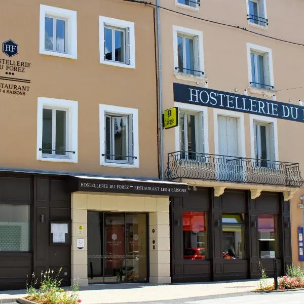 胡瑟特乐里杜福乐泽酒店，位于Saint-Denis-sur-Coise的酒店