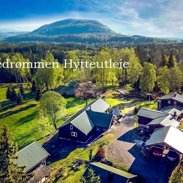 Ønskedrømmen hytteutleie，位于Teiterud的酒店