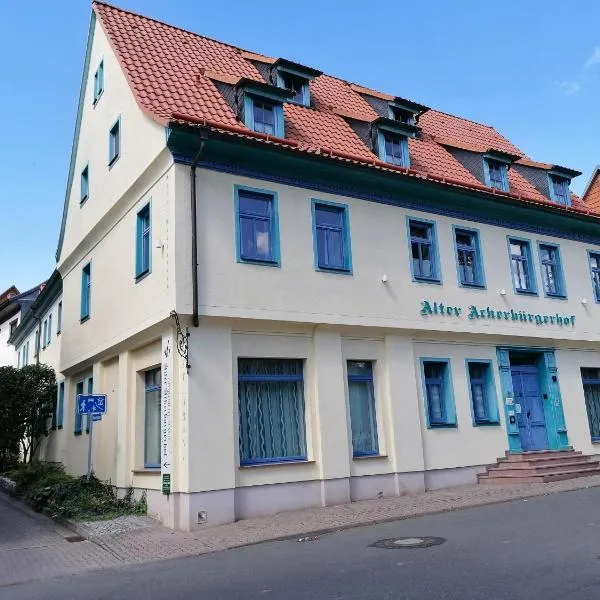 阿尔特阿克尔布尔格霍夫旅馆，位于Bilzingsleben的酒店