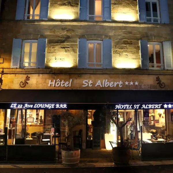 圣阿尔伯特酒店，位于Saint-Crépin-et-Carlucet的酒店